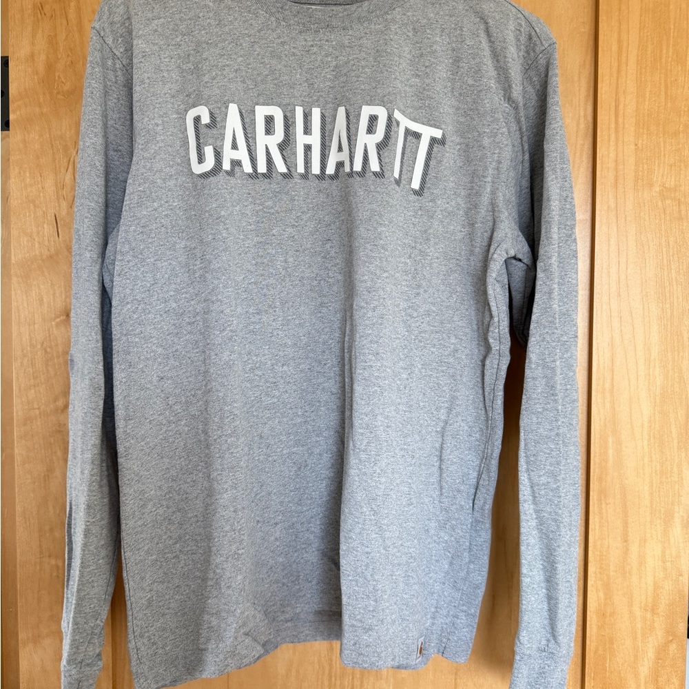 Carhartt Men’s M Gray Long Sleeve Shirt